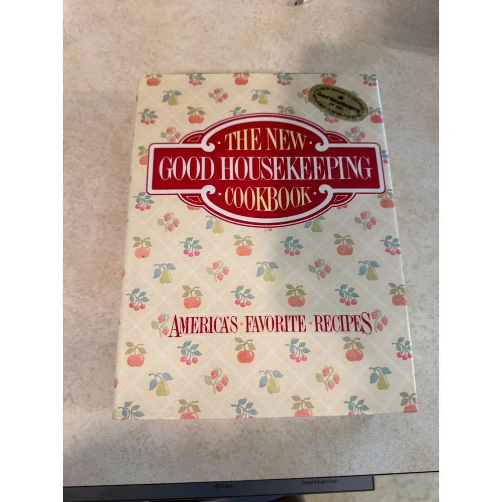 The New Good Housekeeping Cookbook 1986 Hardcover First Edition 0688038972
